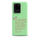 Samsung Galaxy case  - John 3:16