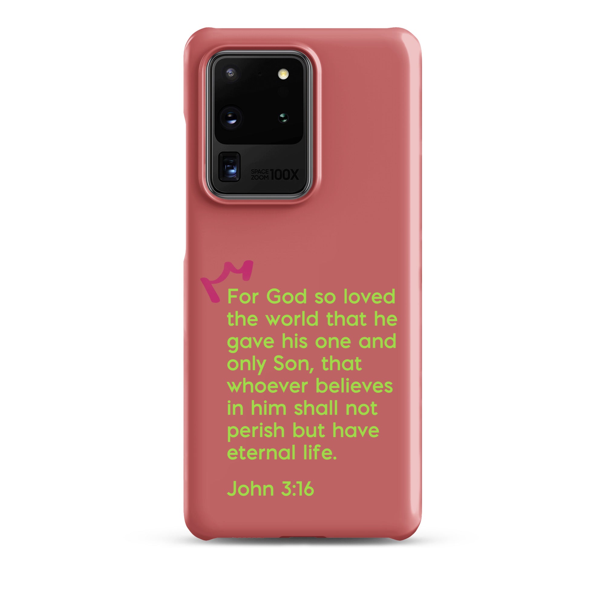 Samsung Galaxy case  - John 3:16