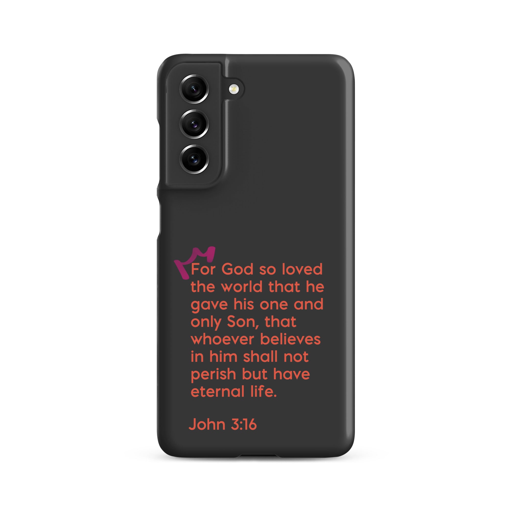 Samsung Galaxy case  - John 3:16