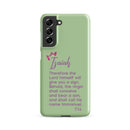 Samsung Galaxy case - Isaiah 7:14