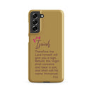 Samsung Galaxy case - Isaiah 7:14