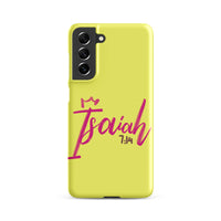 Samsung Galaxy case - Isaiah 7:14