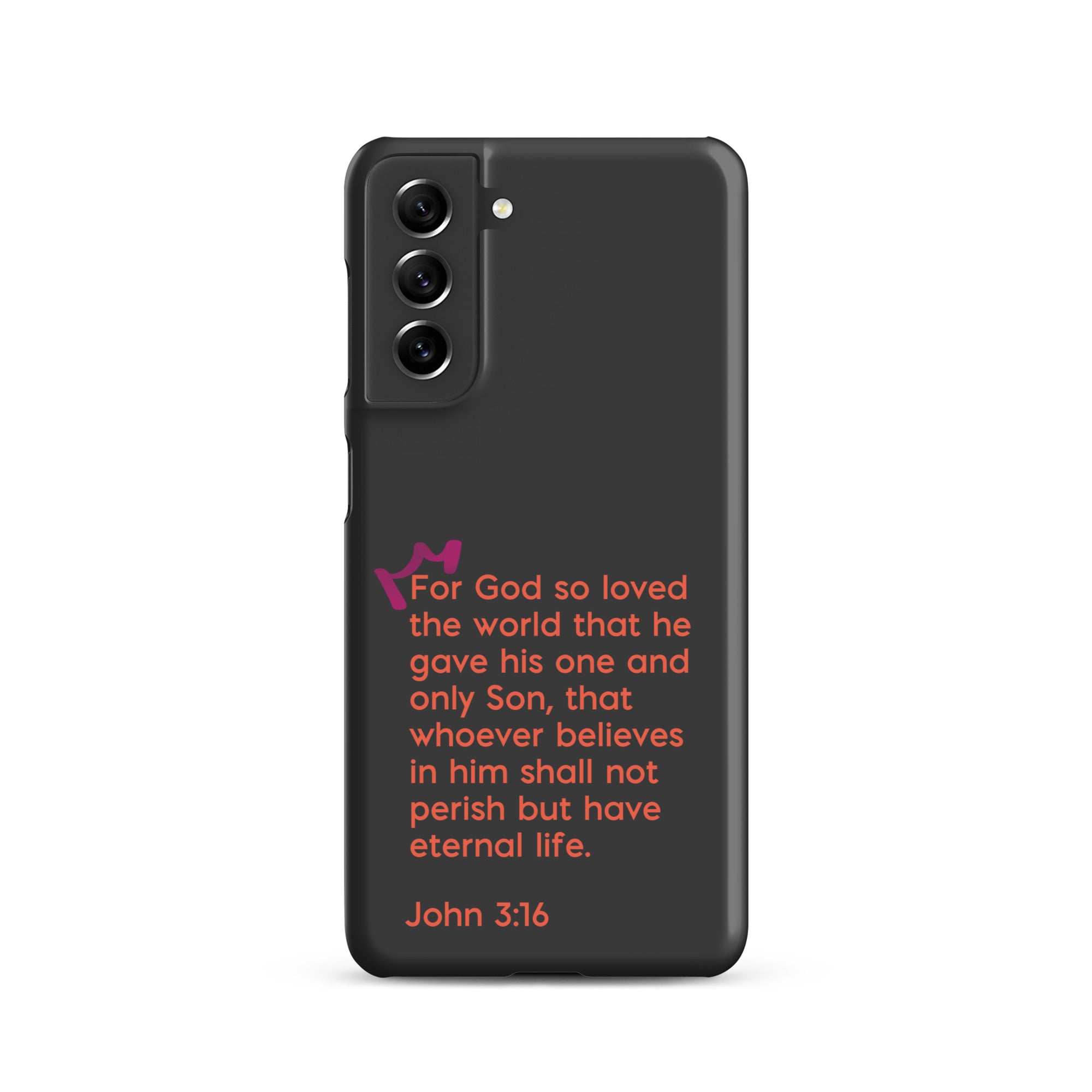 Samsung Galaxy case  - John 3:16