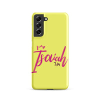 Samsung Galaxy case - Isaiah 7:14