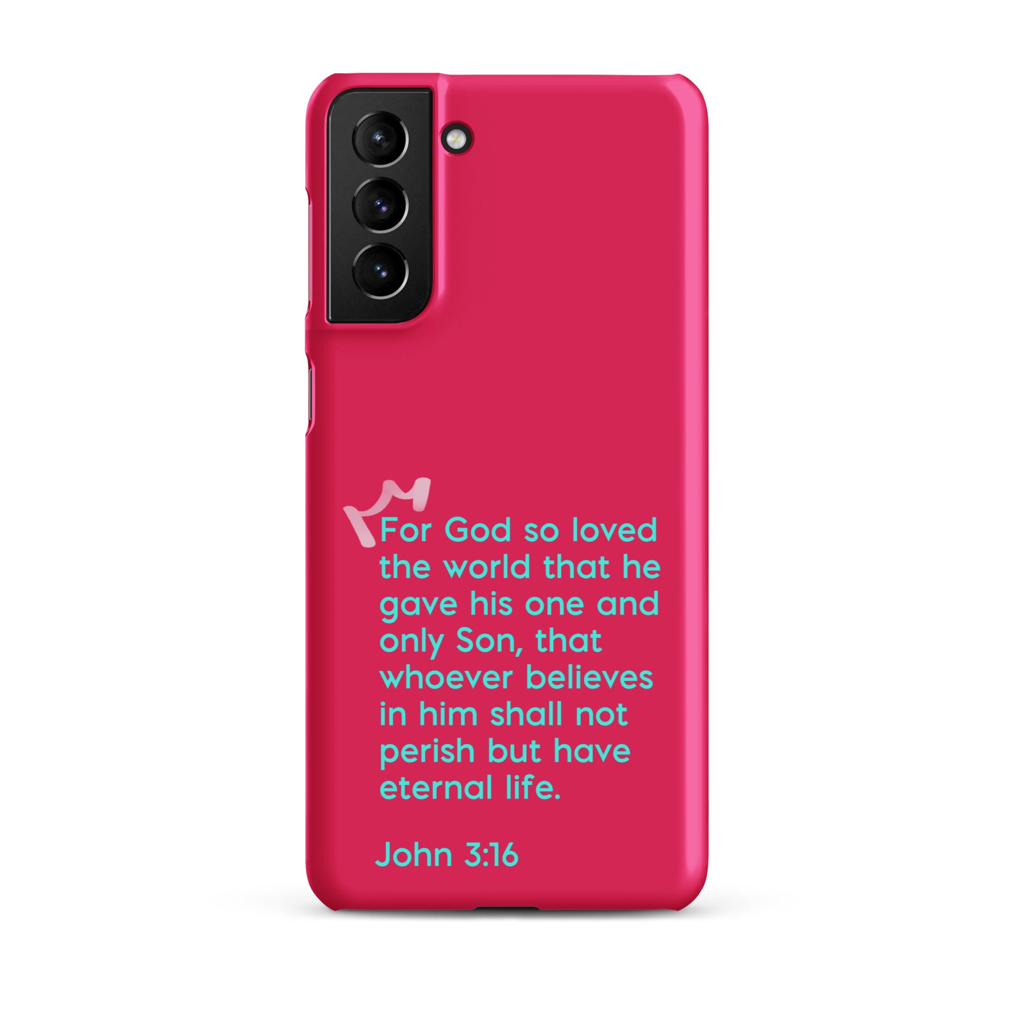 Samsung Galaxy case  - John 3:16