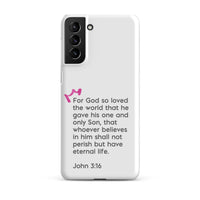 Samsung Galaxy case  - John 3:16