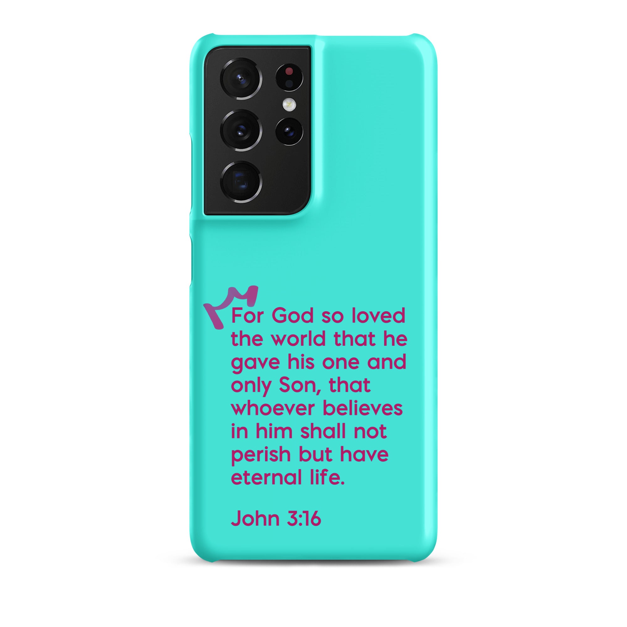 Samsung Galaxy case  - John 3:16