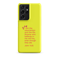 Samsung Galaxy case - John 11:25