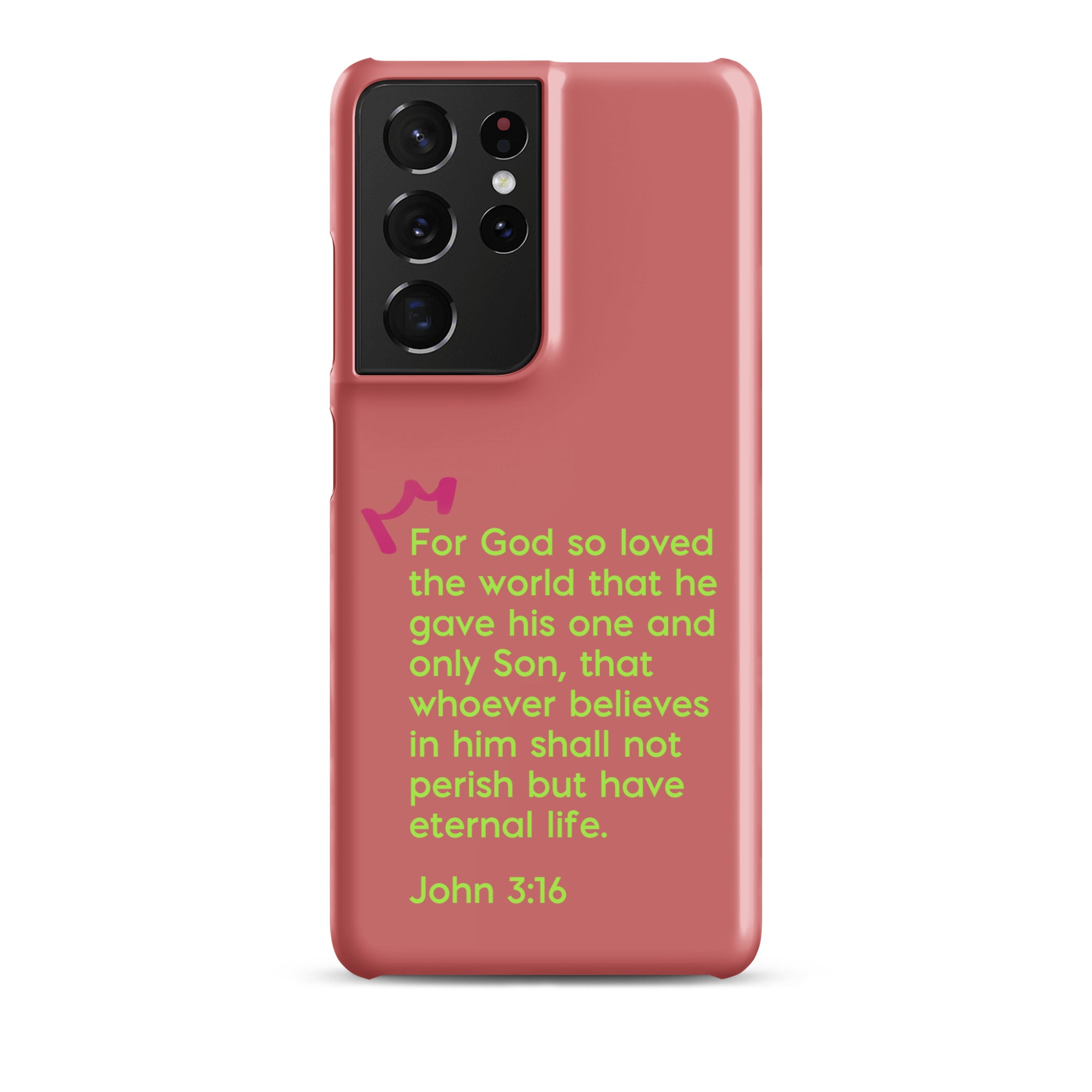 Samsung Galaxy case  - John 3:16