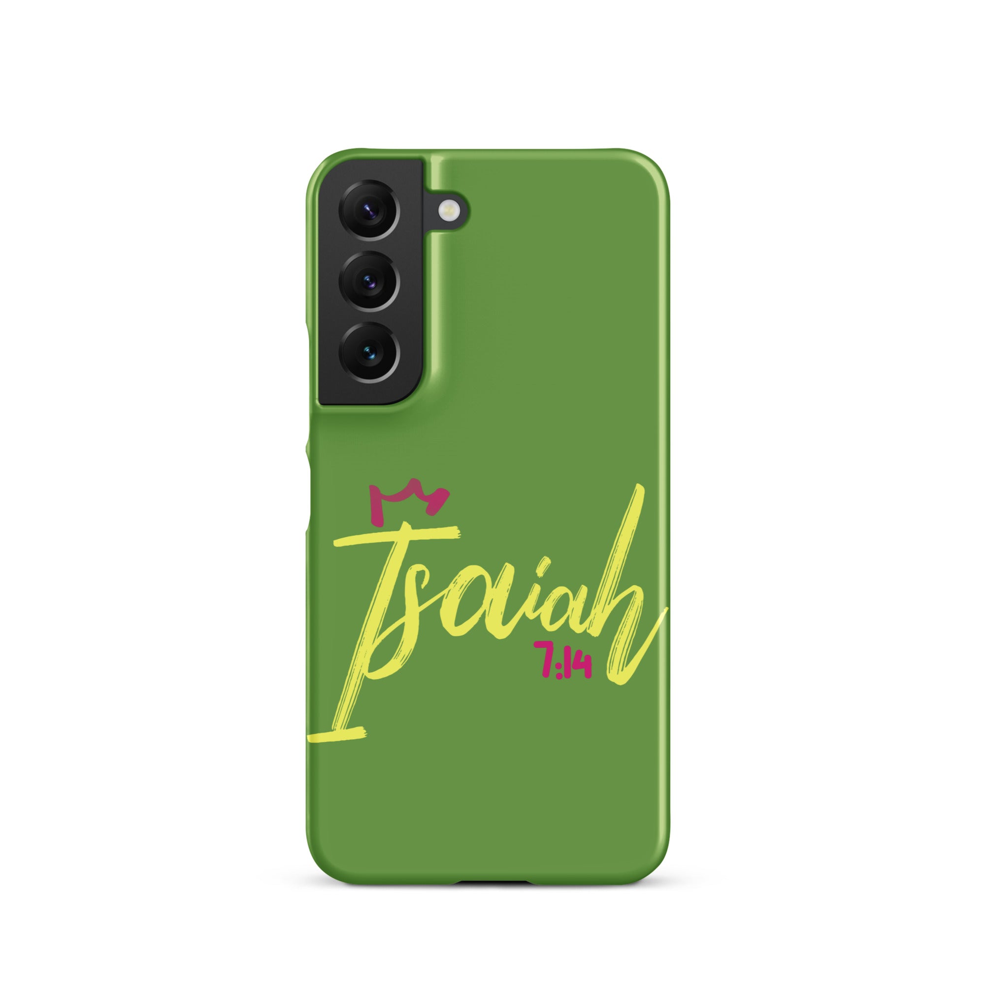 Samsung Galaxy case - Isaiah 7:14