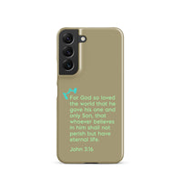 Samsung Galaxy case  - John 3:16