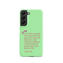 Samsung Galaxy case  - John 3:16