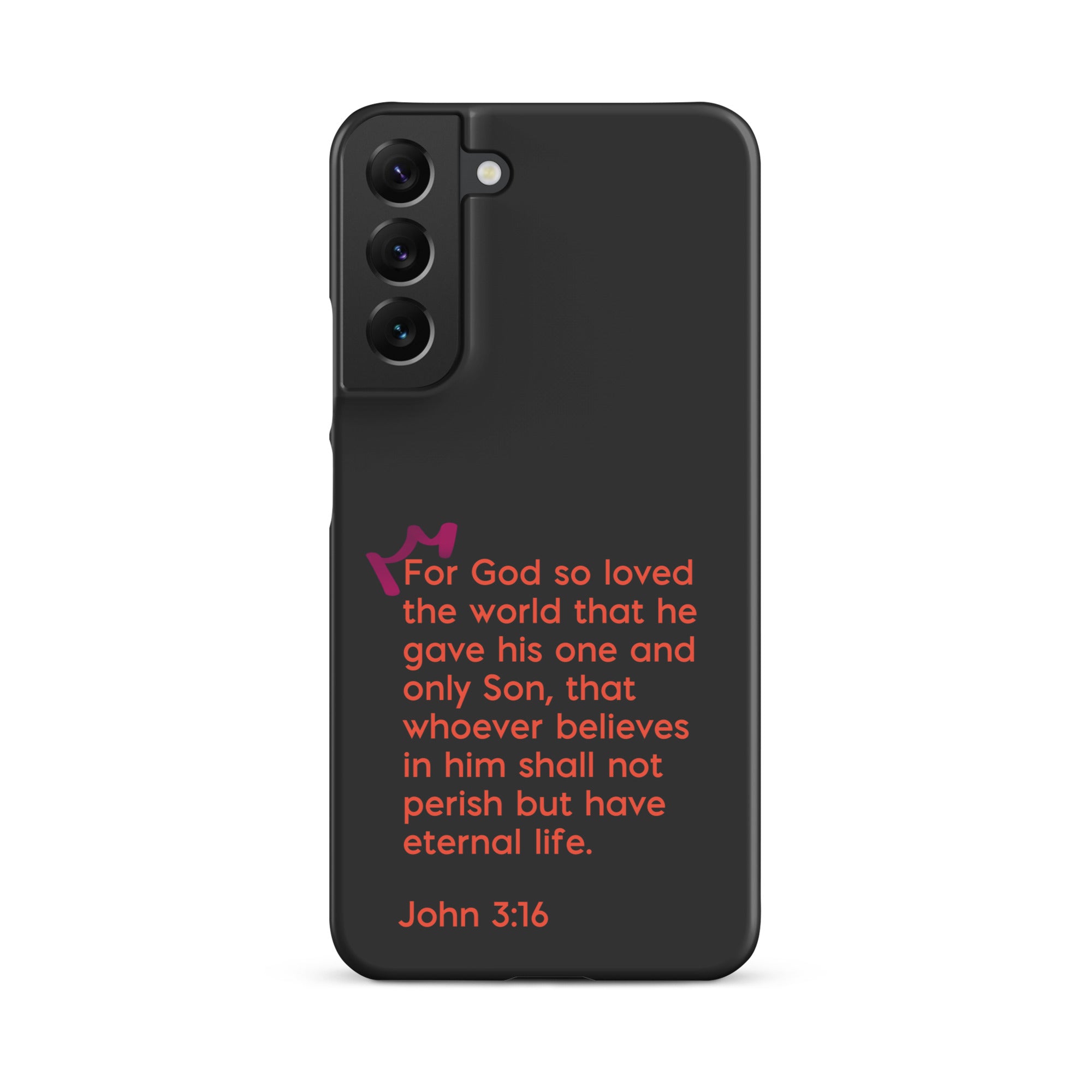 Samsung Galaxy case  - John 3:16