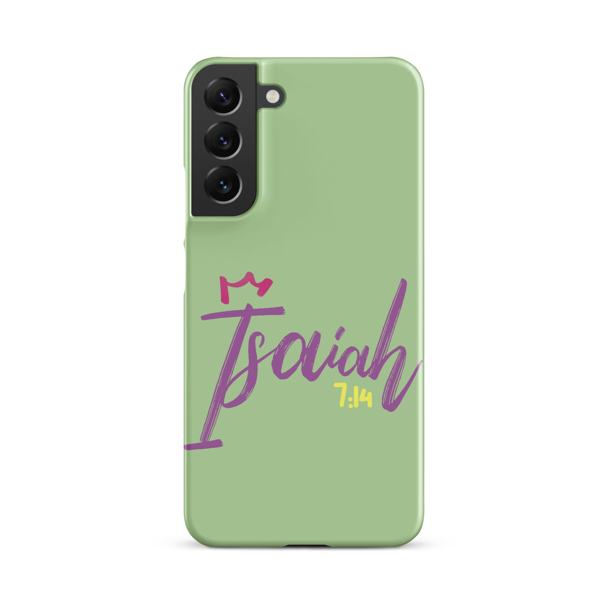 Samsung Galaxy case - Isaiah 7:14