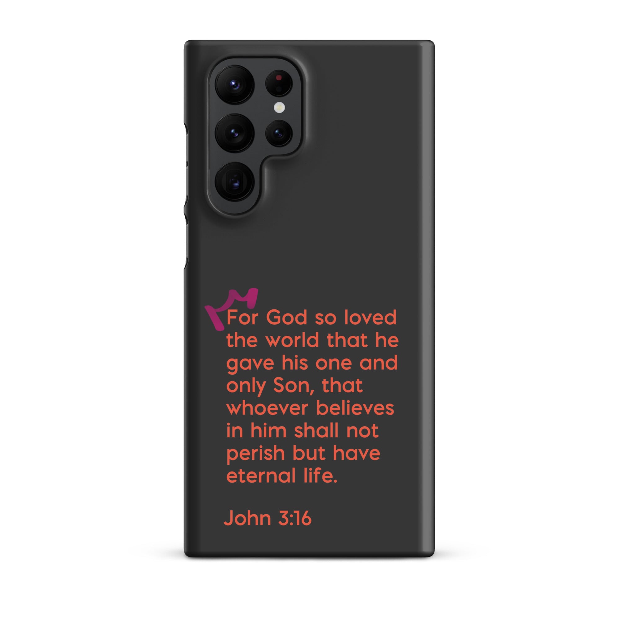 Samsung Galaxy case  - John 3:16