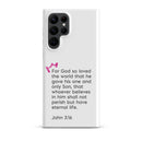 Samsung Galaxy case  - John 3:16