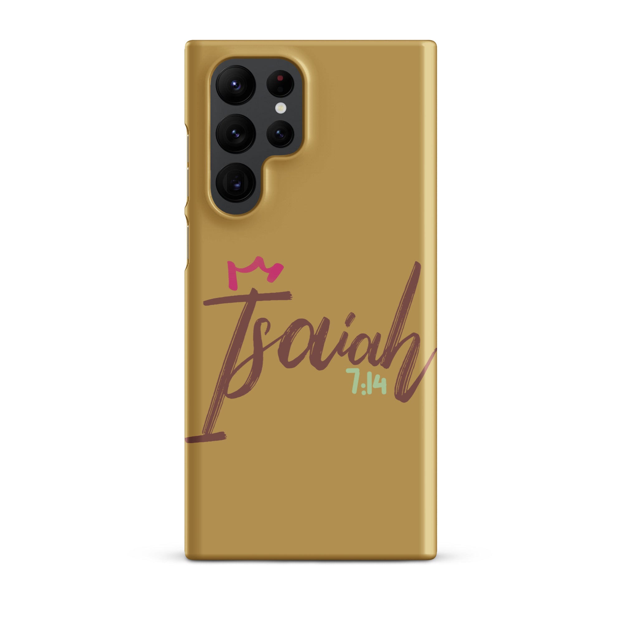 Samsung Galaxy case - Isaiah 7:14