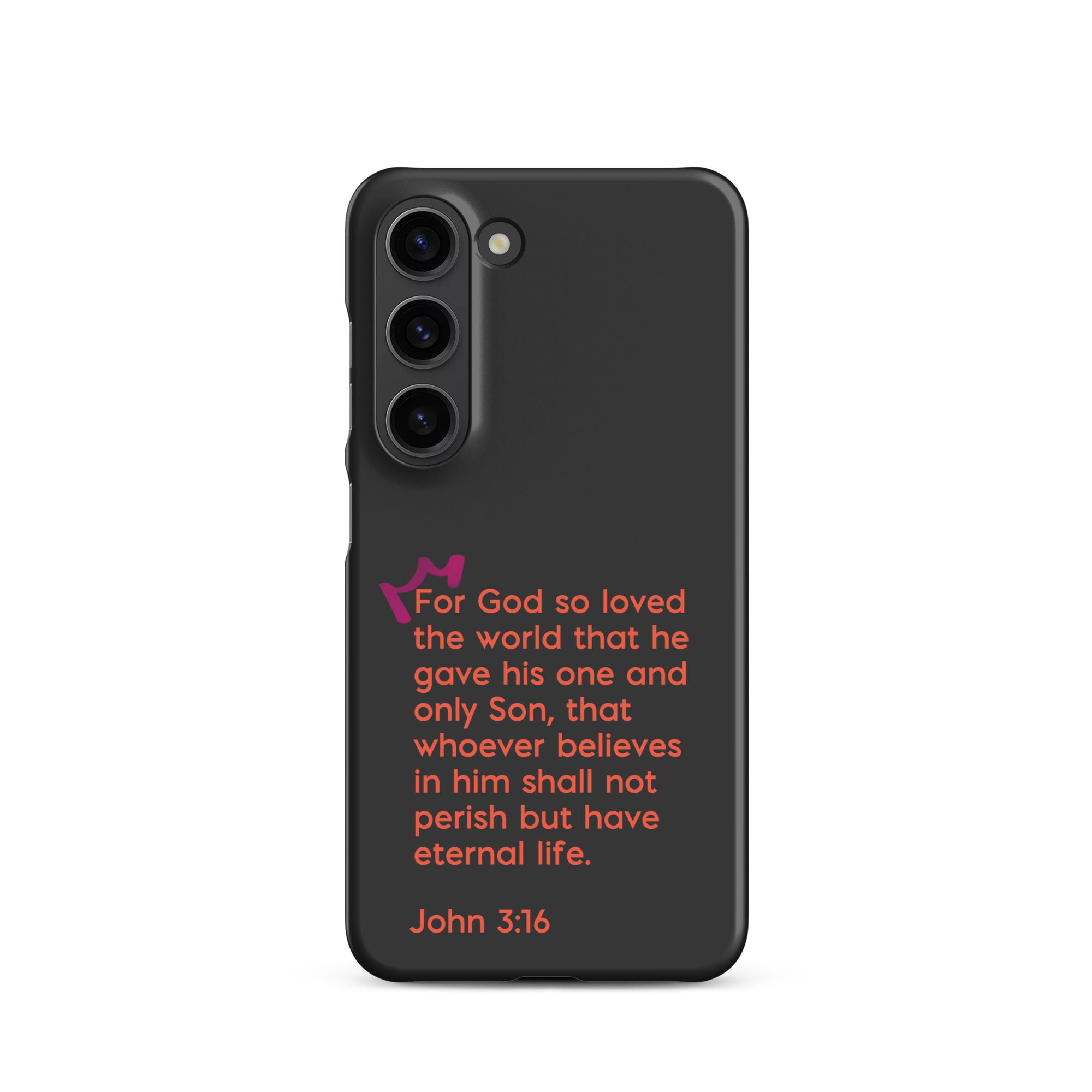 Samsung Galaxy case  - John 3:16