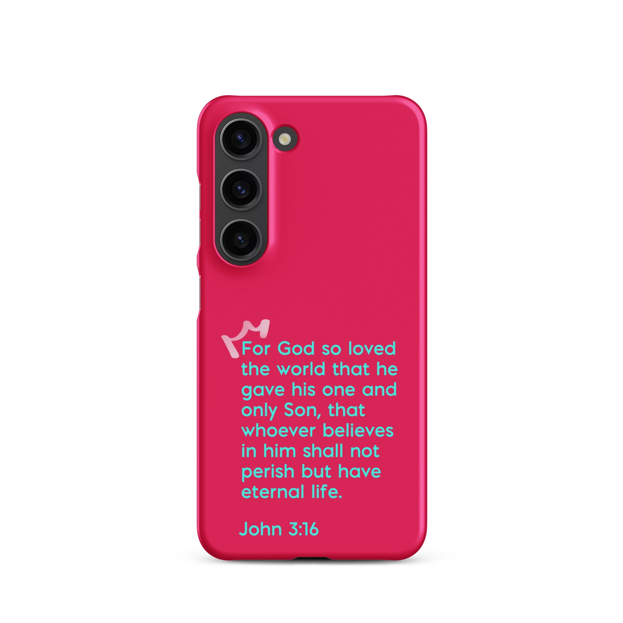 Samsung Galaxy case  - John 3:16