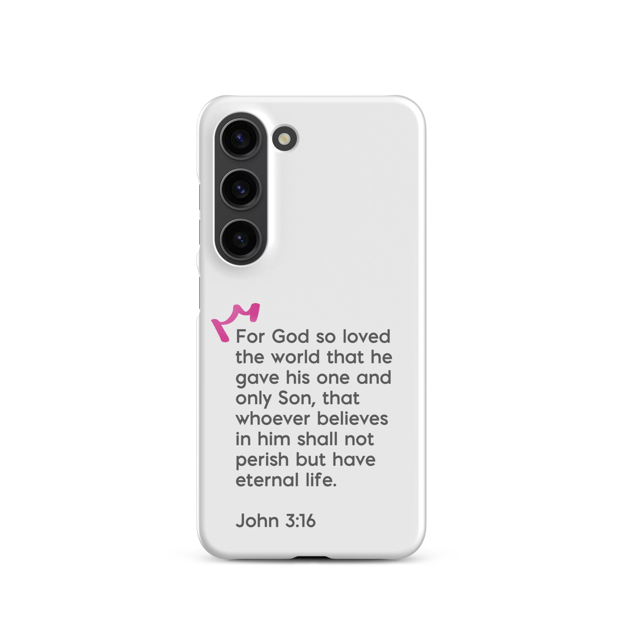 Samsung Galaxy case  - John 3:16