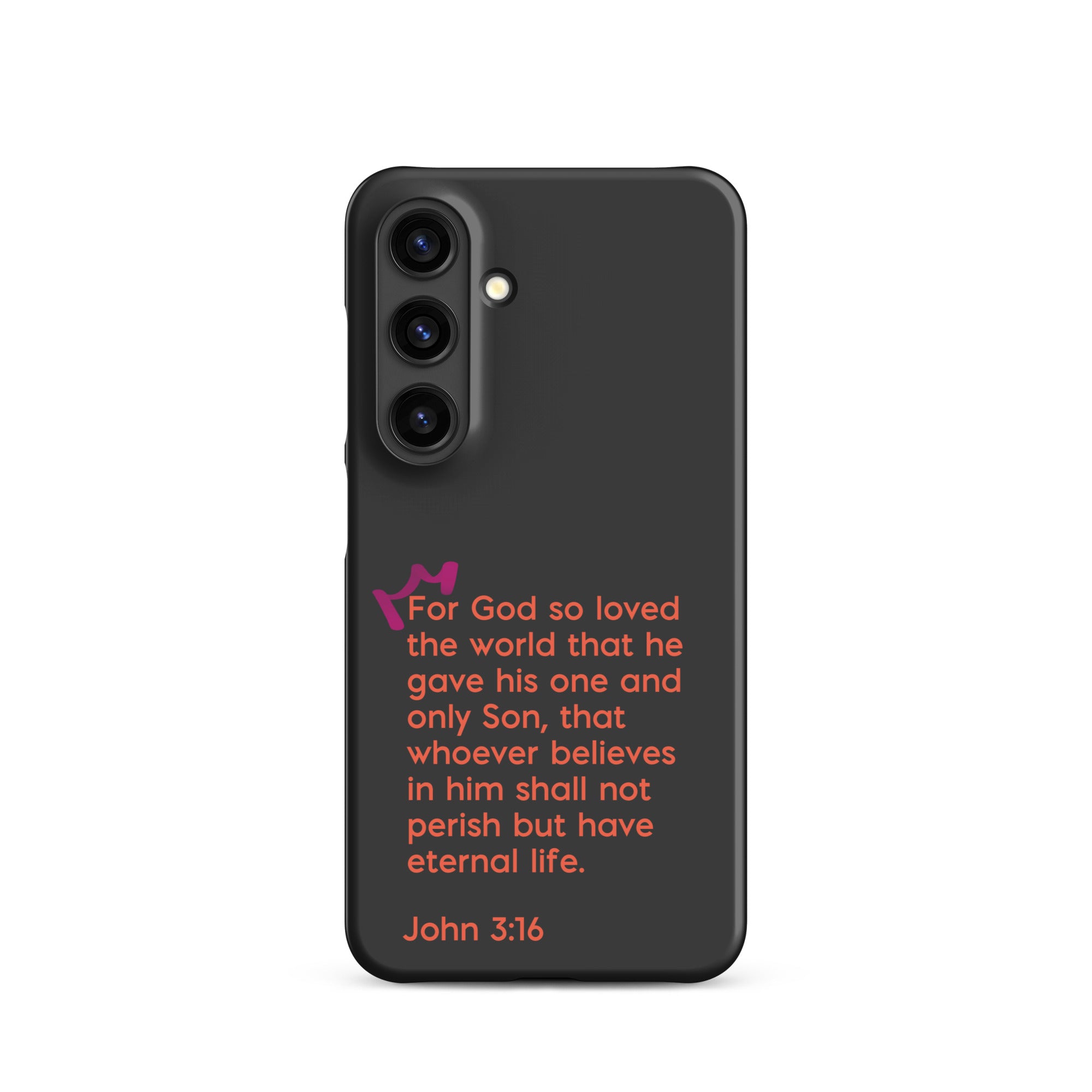 Samsung Galaxy case  - John 3:16