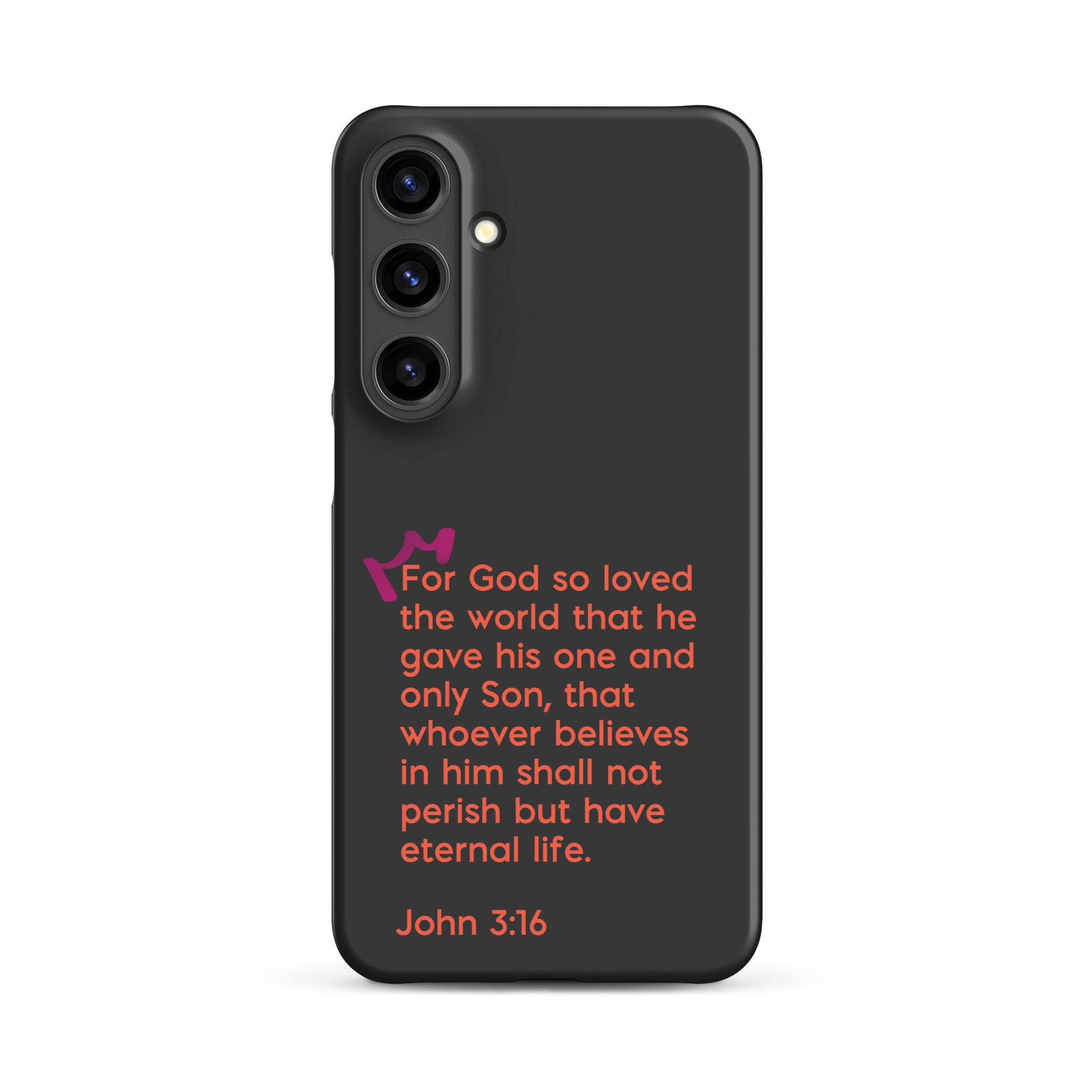 Samsung Galaxy case  - John 3:16