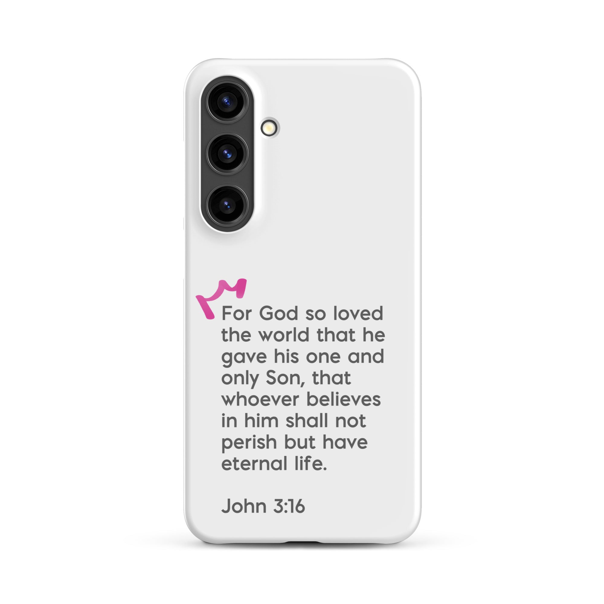 Samsung Galaxy case  - John 3:16