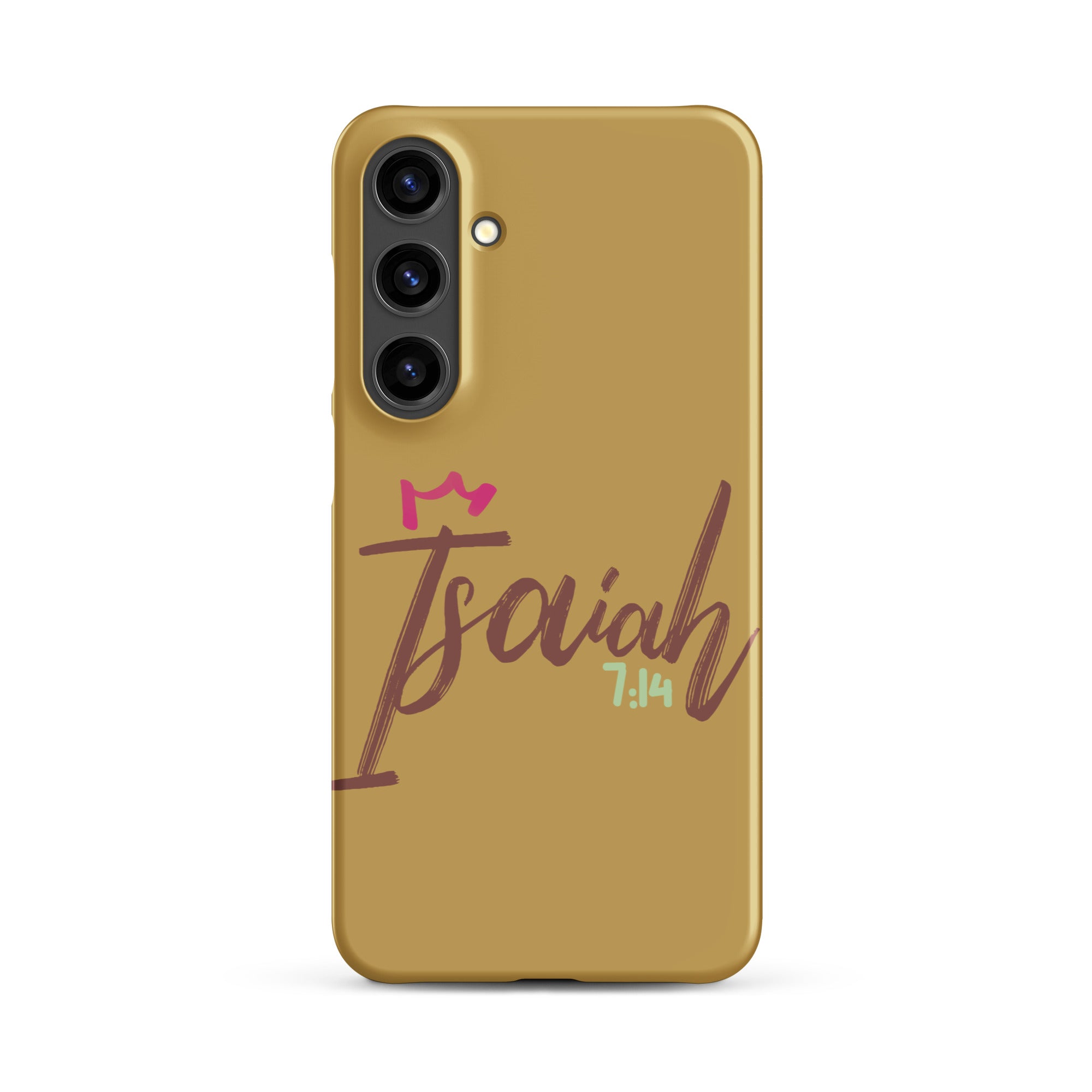 Samsung Galaxy case - Isaiah 7:14