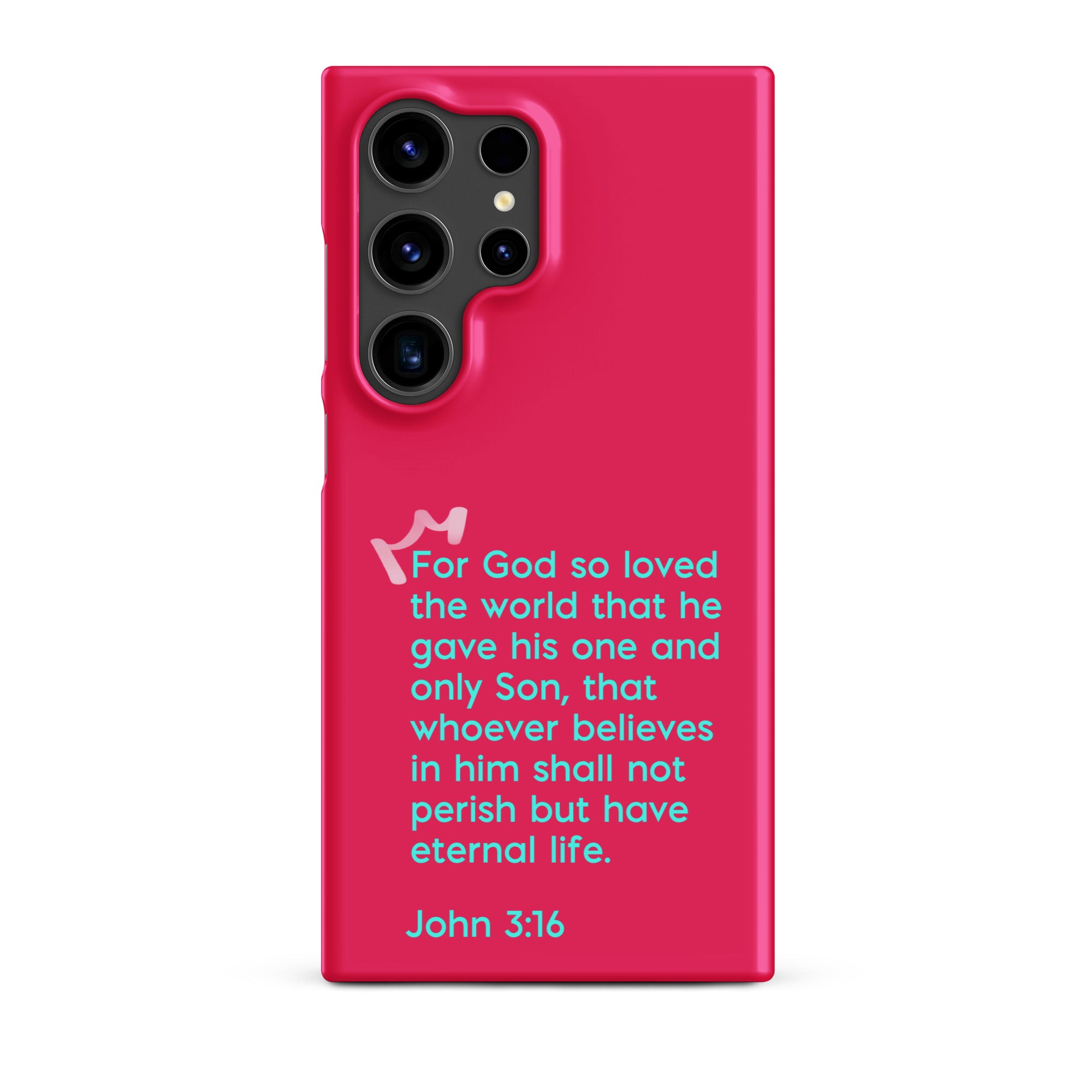 Samsung Galaxy case  - John 3:16