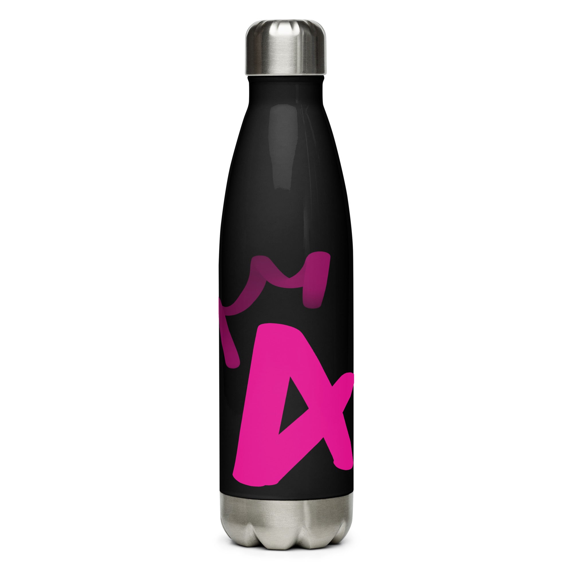 Stainless steel water bottle - Letter A