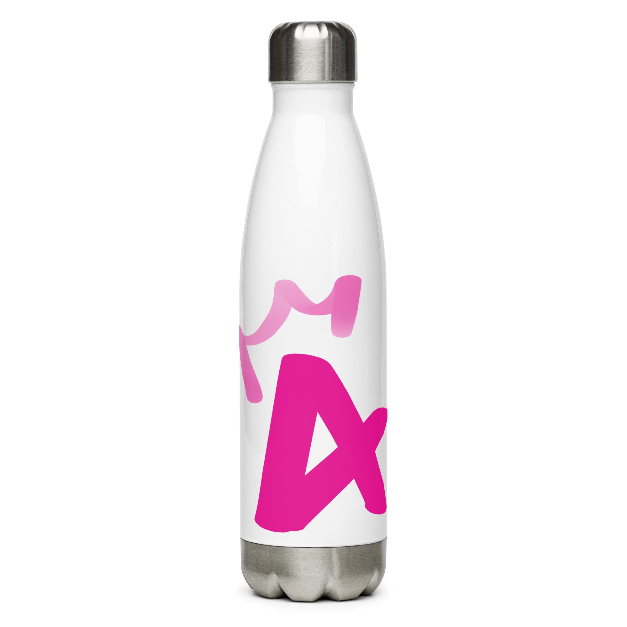 Stainless steel water bottle - Letter A