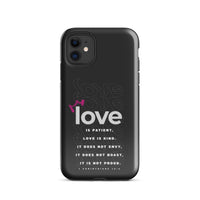 iPhone case - 1 Corinthians 13:4