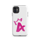 iPhone Case White - Letter A