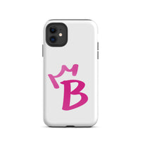 iPhone Case White - Letter B