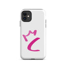 iPhone Case White - Letter C