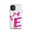 iPhone Case White - Letter E