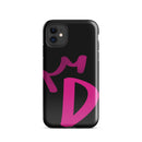 iPhone Case Black - Letter D