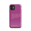 iPhone Case - Proverbs 27:3