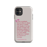 iPhone Case - 1 Corinthians 13:4