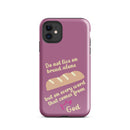 iPhone Case - Deuteronomy 8:3