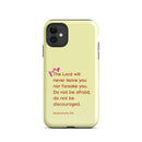 iPhone Case - Deuteronomy 31:8