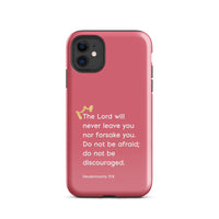 iPhone Case - Deuteronomy 31:8