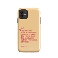 iPhone Case - Isaiah 9:6