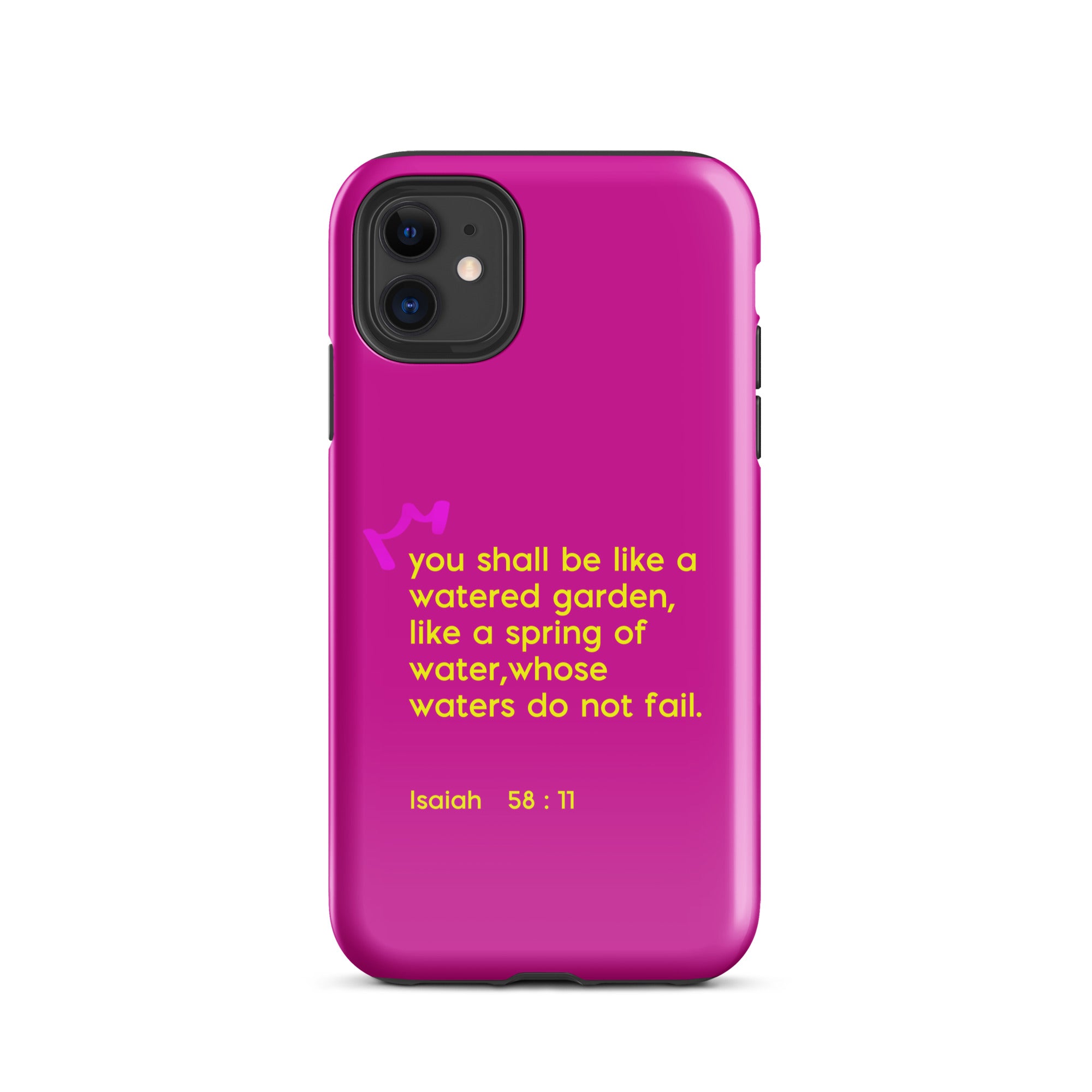 iPhone Case - Isaiah 58:11