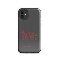 iPhone Case - Proverbs 4:23