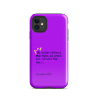 iPhone Case - Proverbs 27:19