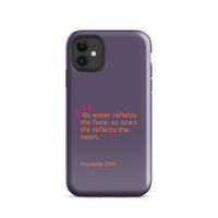 iPhone Case - Proverbs 27:19