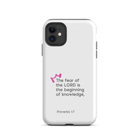 iPhone Case - Proverbs 1:7