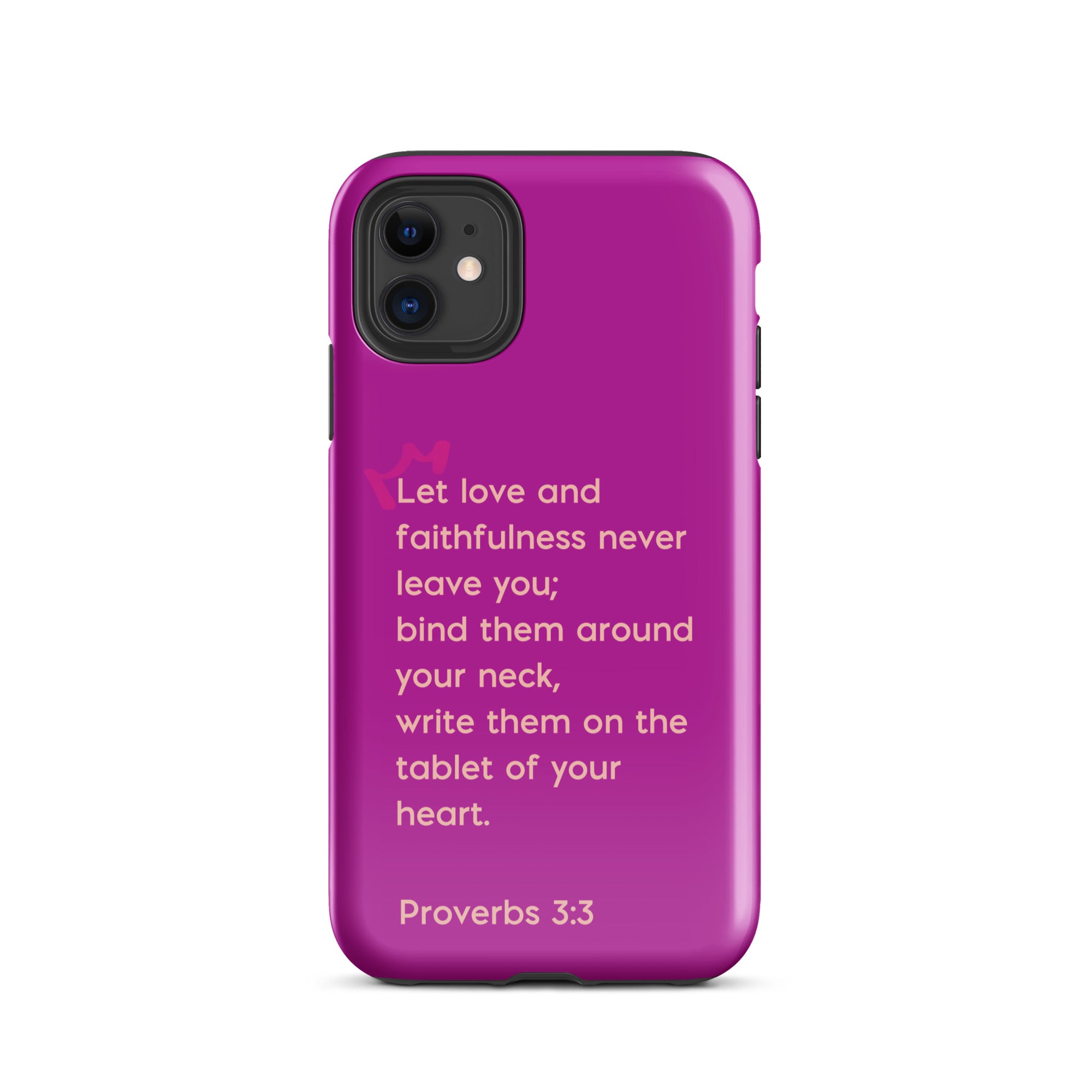 iPhone Case - Proverbs 3:3