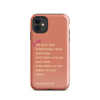 iPhone Case - Proverbs 3:3